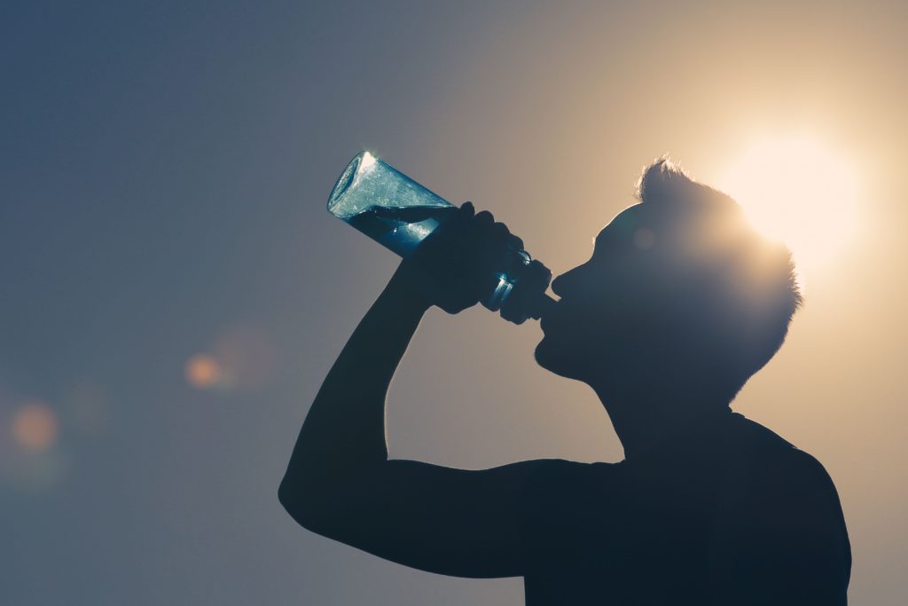 Staying hydrated on the road is equally as important.