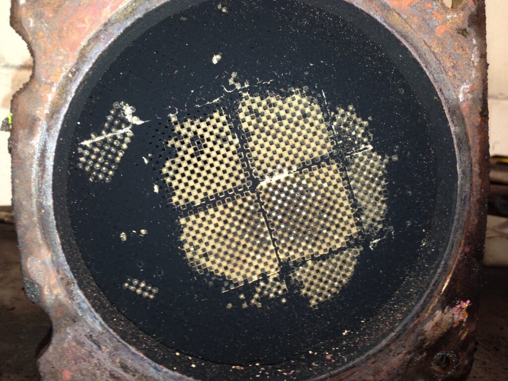clogged dpf filter
